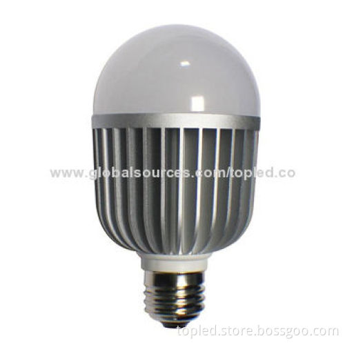 E27 18W LED Bulb/Light, 1,600lm, 80Ra CRI, 190°, 100W Incandescent Replacement